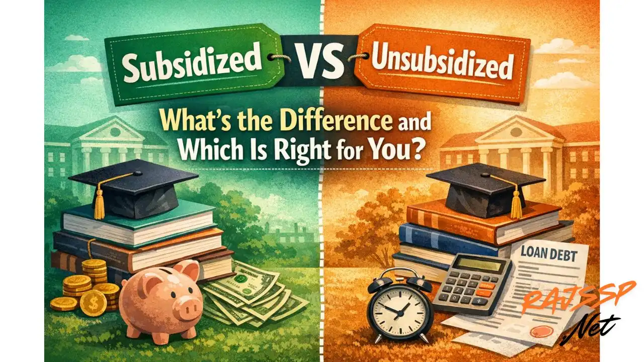 Subsidized vs Unsubsidized Student Loans